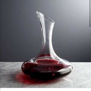 Crate & barrel Swoon decanter